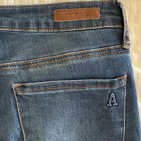 Articles of Society dark wash skinny jeans - Picture 4 of 5